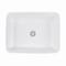 Nantucket Sinks Rectangle White Vessel Sink NSV105 - alternate 1